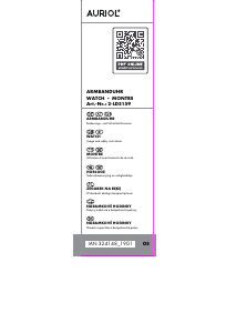 Instrukcja Auriol IAN 324148 Zegarek