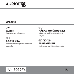 Manual Auriol IAN 305974 Watch