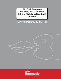 Manual Baumatic P620SS Oven
