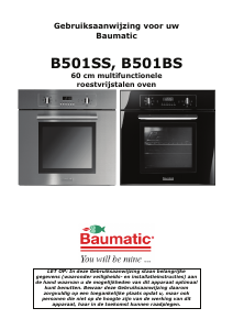 Handleiding Baumatic B501BS Oven