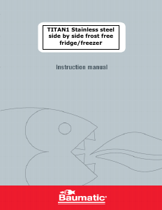 Handleiding Baumatic TITAN1 Koel-vries combinatie