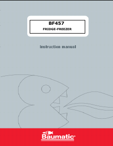 Handleiding Baumatic BF457 Koel-vries combinatie