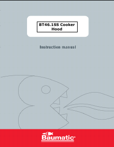 Manual Baumatic BT46.1SS Cooker Hood