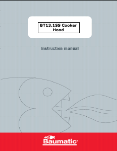 Manual Baumatic BT13.1SS Cooker Hood