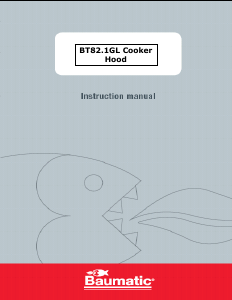 Manual Baumatic BT82.1GL Cooker Hood