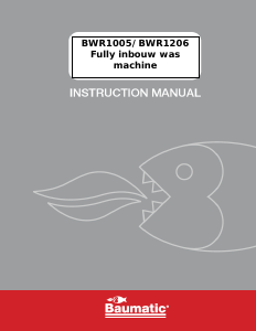 Handleiding Baumatic BWR1005 Wasmachine