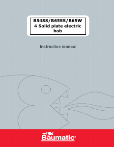 Manual Baumatic B65SS Hob