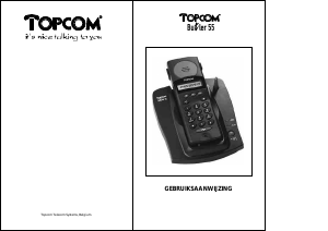 Handleiding Topcom Butler 55 Draadloze telefoon