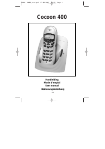 Bedienungsanleitung Topcom Cocoon 400 Schnurlose telefon