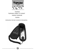 Bedienungsanleitung Topcom Ziggy Telefon