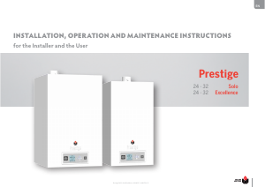 Manual ACV Prestige 24-32 Excellence Central Heating Boiler