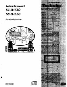 Handleiding Technics SC-EH550 Home cinema set