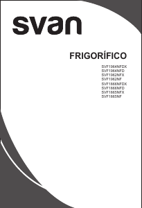 Manual de uso Svan SVF1964NFD Frigorífico combinado