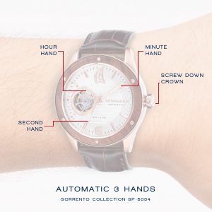 Bruksanvisning Spinnaker SP-5034-08 Sorrento Armbandsur