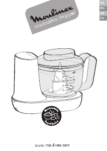 Manual Moulinex AD811162 Mouloukhia Food Processor