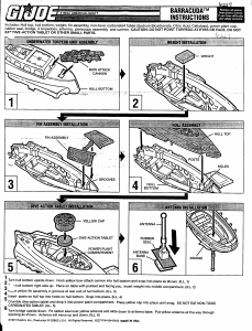 Handleiding Hasbro GI Joe Barracuda