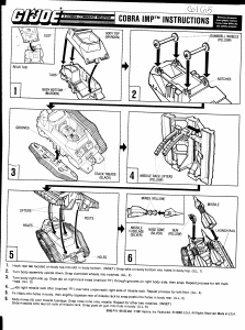 Manual Hasbro GI Joe Cobra Imp
