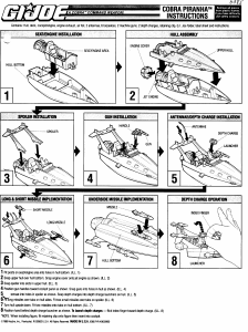 Manual Hasbro GI Joe Cobra Piranha