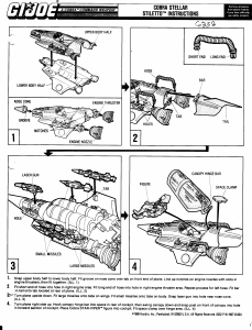 Manual Hasbro GI Joe Cobra Stellar Stiletto