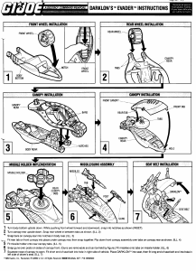 Manual Hasbro GI Joe Darklons Evader