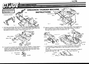 Manual Hasbro GI Joe Dreadnok Thunder Machine
