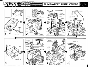 Handleiding Hasbro GI Joe Eliminator