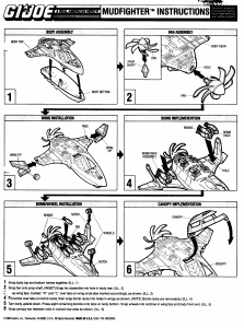 Manual Hasbro GI Joe Mudfighter