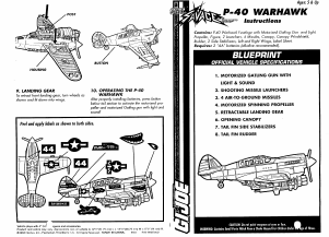 Manual Hasbro GI Joe P-40 Warhawk
