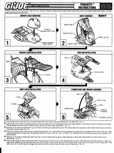 Manual Hasbro GI Joe Parasite