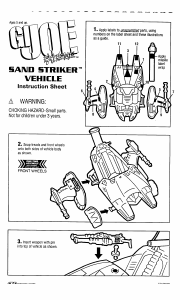 Manual Hasbro GI Joe Sand Striker