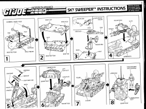 Manual Hasbro GI Joe Sky Sweeper