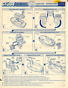 Manual Hasbro GI Joe Tiger Fish