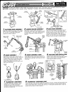 Handleiding Hasbro GI Joe Toxo-Lab