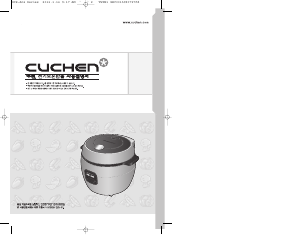 사용 설명서 쿠첸 CJE-A0402 전기밥솥