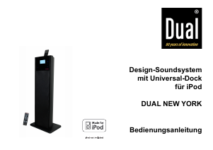 Manuale Dual New York Sistema docking con altoparlanti