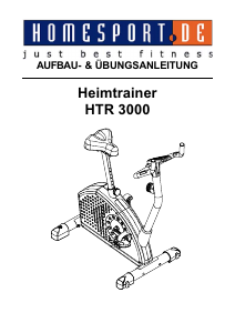 Bedienungsanleitung Homesport HTR 3000 Heimtrainer