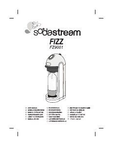 Manual de uso SodaStream Fizz Gasificador de agua