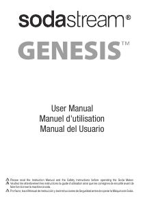 Manual de uso SodaStream Genesis Gasificador de agua