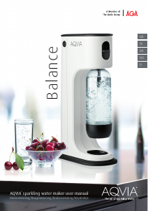 Manual AGA Aqvia Balance Soda Maker