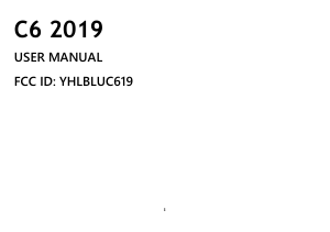 Manual BLU C6 2019 Mobile Phone