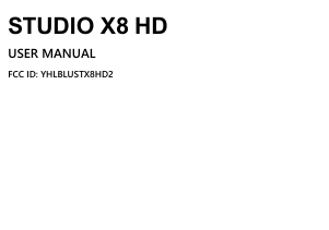 Handleiding BLU Studio X8 HD Mobiele telefoon