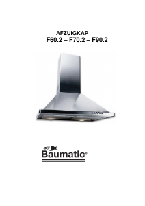 Handleiding Baumatic F60.2 Afzuigkap
