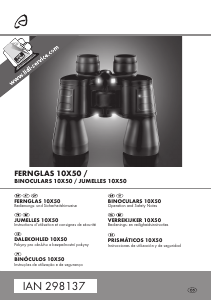 Bedienungsanleitung Auriol IAN 298137 Fernglas