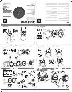 Mode d’emploi JBL GX602 Haut-parleur voiture