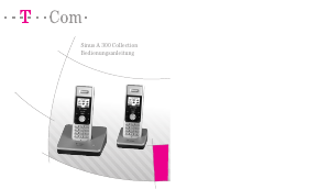 Bedienungsanleitung Telekom Sinus A 300 Collection Schnurlose telefon