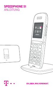 Bedienungsanleitung Telekom Speedphone 51 Schnurlose telefon