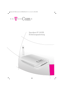 Bedienungsanleitung Telekom Speedport W 100XR Router