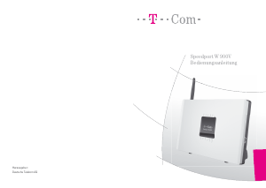 Bedienungsanleitung Telekom Speedport W 900V Router