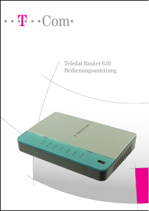 Bedienungsanleitung Telekom Teledat 630 Router