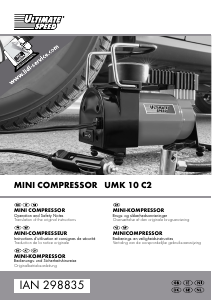 Brugsanvisning Ultimate Speed UMK 10 C2 Kompressor